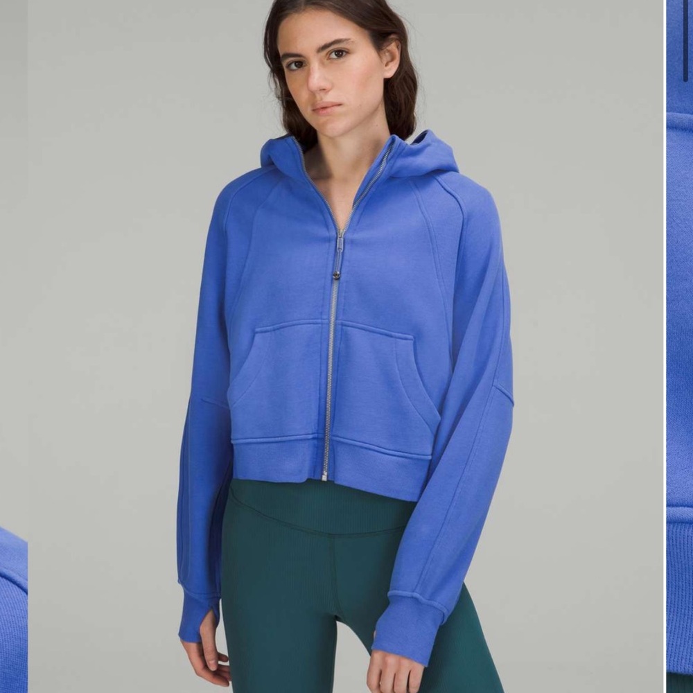 Lululemon Scuba Oversized Full Zip Hoodie - wild indigo